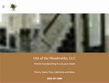 Tablet Screenshot of outofthewoodworks.biz